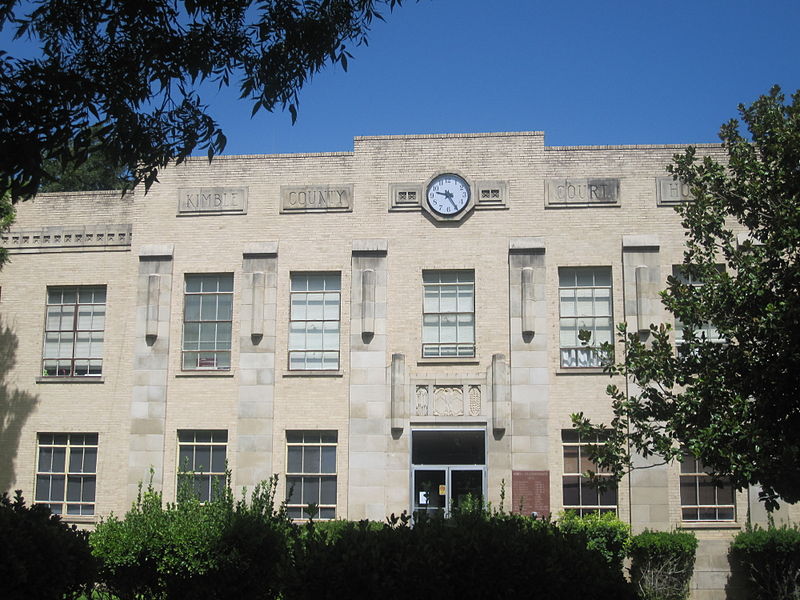 Kimble County Courthouse