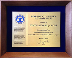 NACDL - Robert C. Heeney Memorial Award
