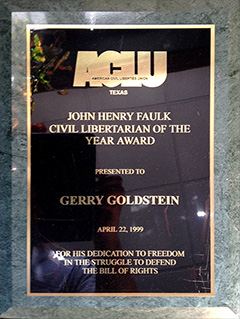 ACLU - John Henry Faulk Award