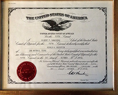 US Court of Appeals - Admission to Practice in 5th Circuit