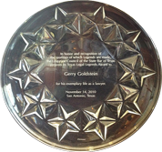 Texas State Bar - Legal Legends Award - Gerald Goldstein